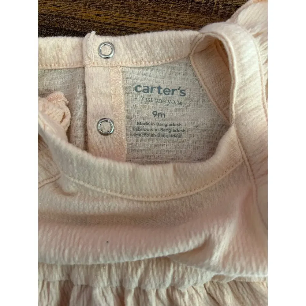 CARTER’S Just One You Girl’s - 2 separate Rompers / Size: 9 Months